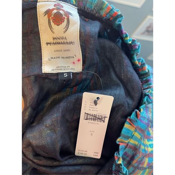 Anthropologie - Puff-Sleeved Organza Blouse size S - Picture 10 of 12